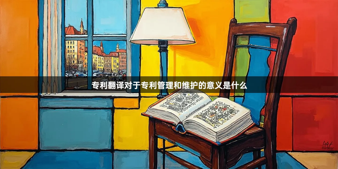 专利翻译对于专利管理和维护的意义是什么