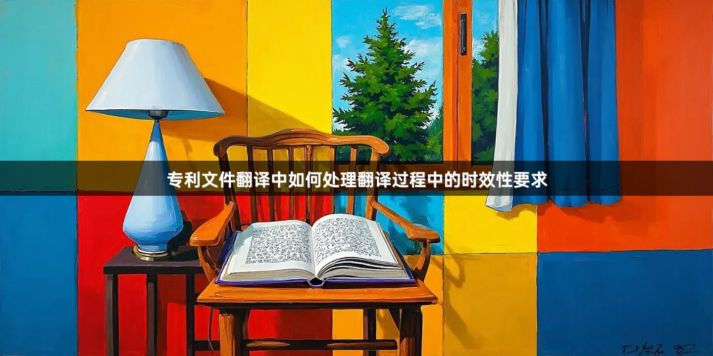 專利文件翻譯中如何處理翻譯過程中的時效性要求
