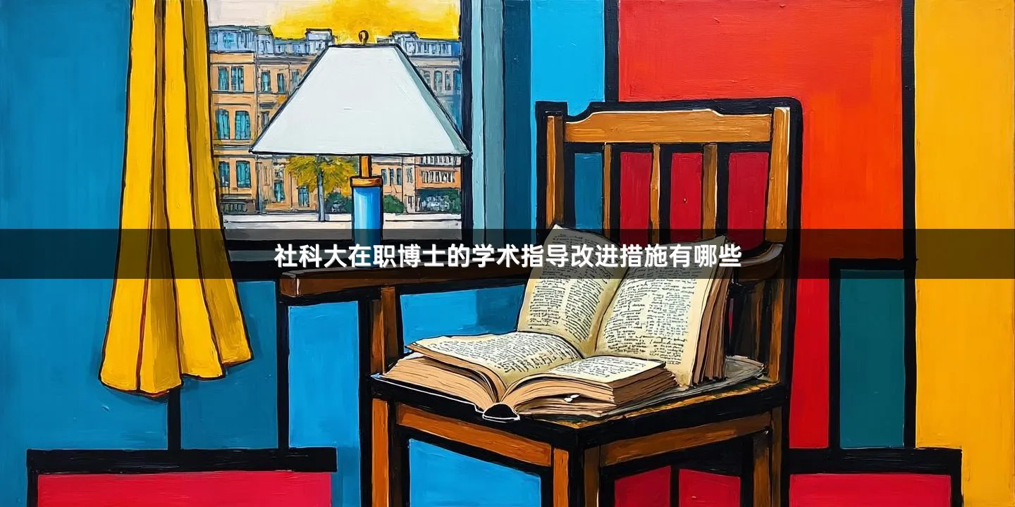 社科大在职博士的学术指导改进措施有哪些