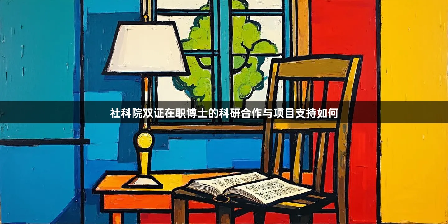 社科院双证在职博士的科研合作与项目支持如何