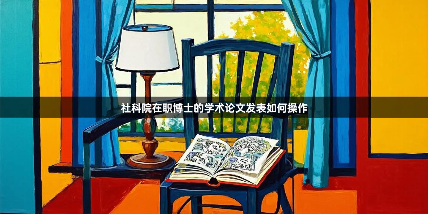 社科院在职博士的学术论文发表如何操作