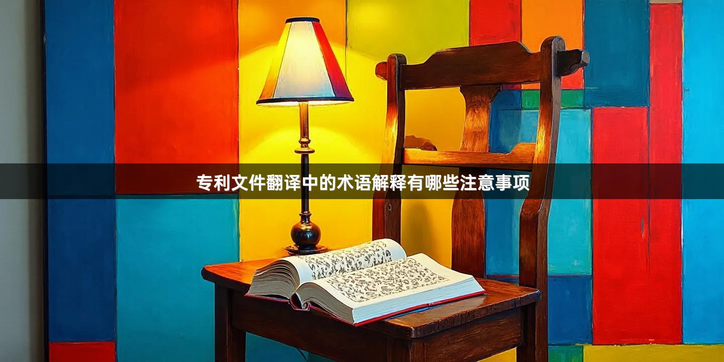 专利文件翻译中的术语解释有哪些注意事项
