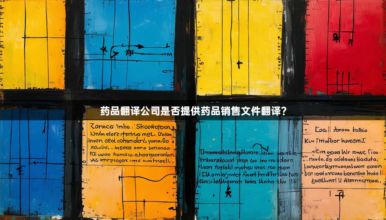 药品翻译公司是否提供药品销售文件翻译？