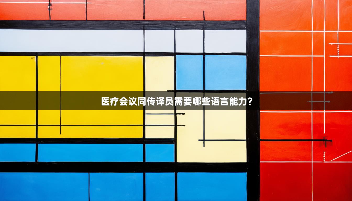 医疗会议同传译员需要哪些语言能力？