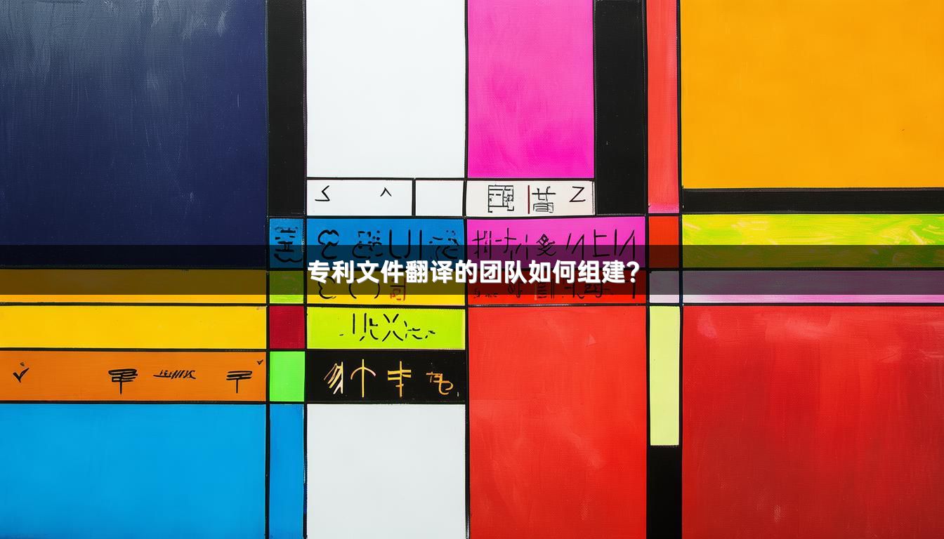 專利文件翻譯的團隊如何組建？