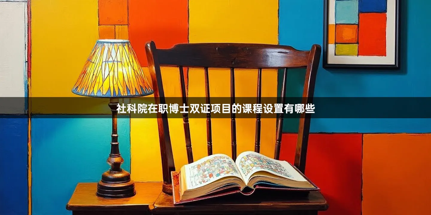 社科院在职博士双证项目的课程设置有哪些