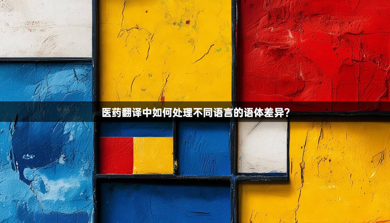 医药翻译中如何处理不同语言的语体差异？