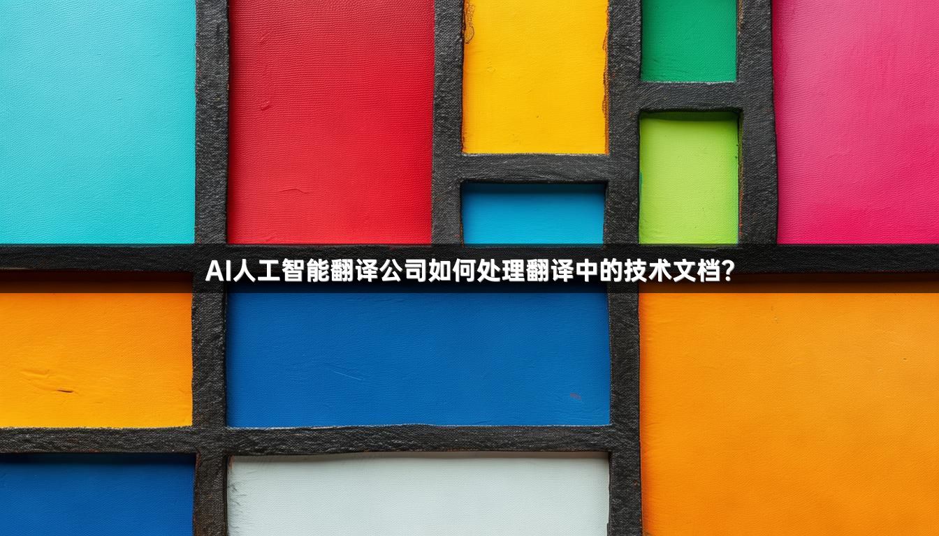 AI人工智能翻译公司如何处理翻译中的技术文档？