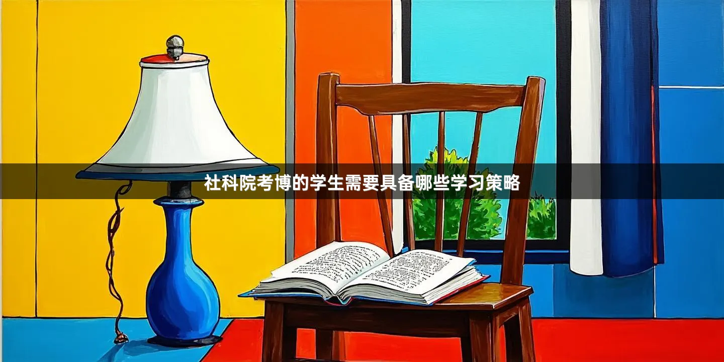 社科院考博的学生需要具备哪些学习策略