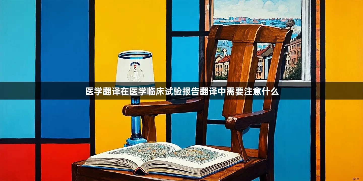 医学翻译在医学临床试验报告翻译中需要注意什么