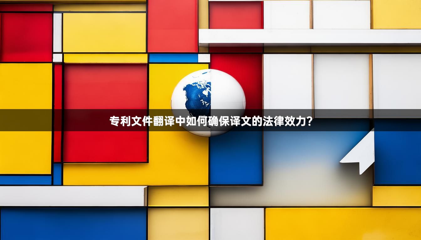 专利文件翻译中如何确保译文的法律效力？