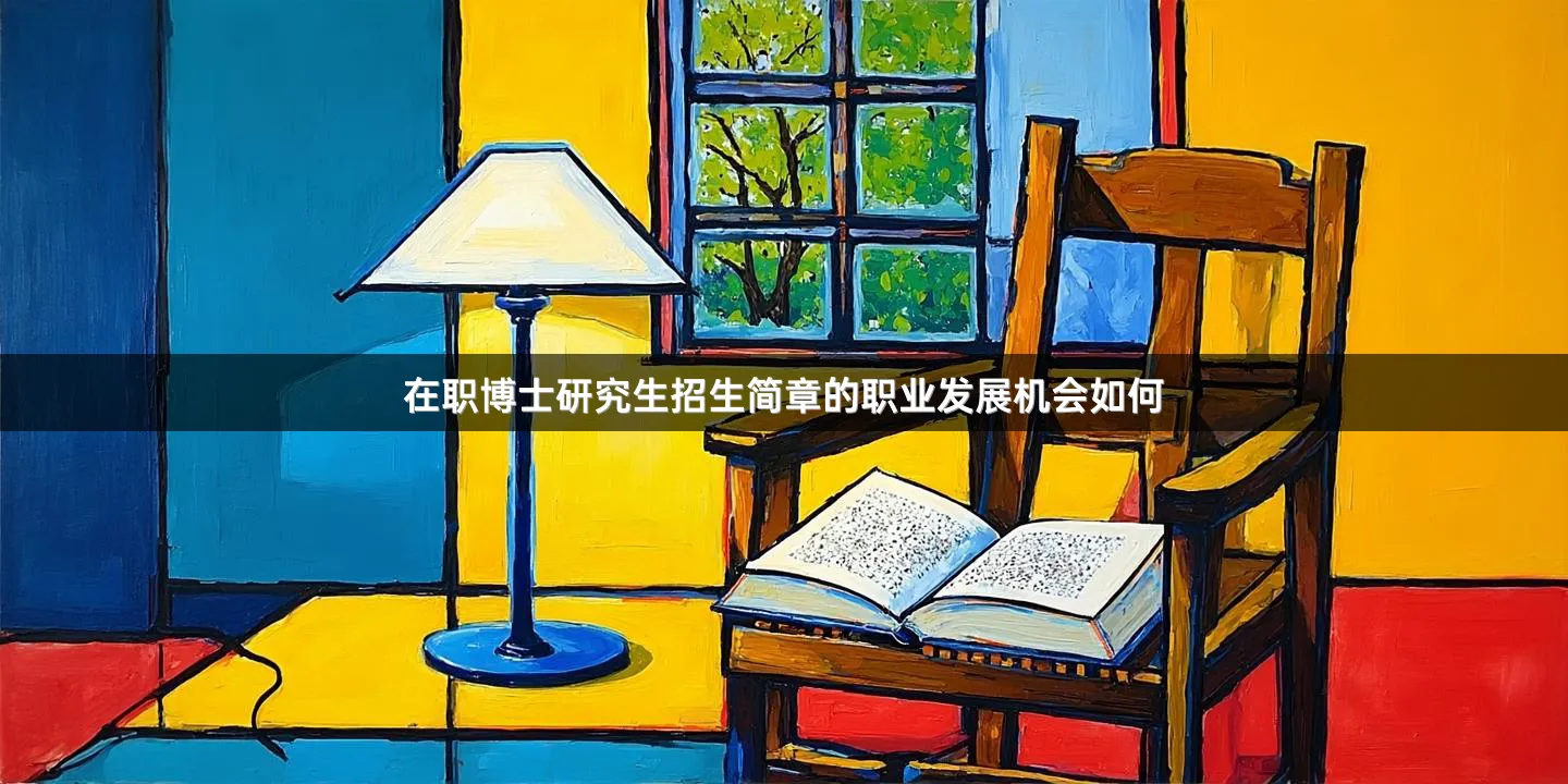 在职博士研究生招生简章的职业发展机会如何