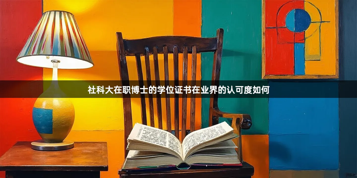 社科大在职博士的学位证书在业界的认可度如何