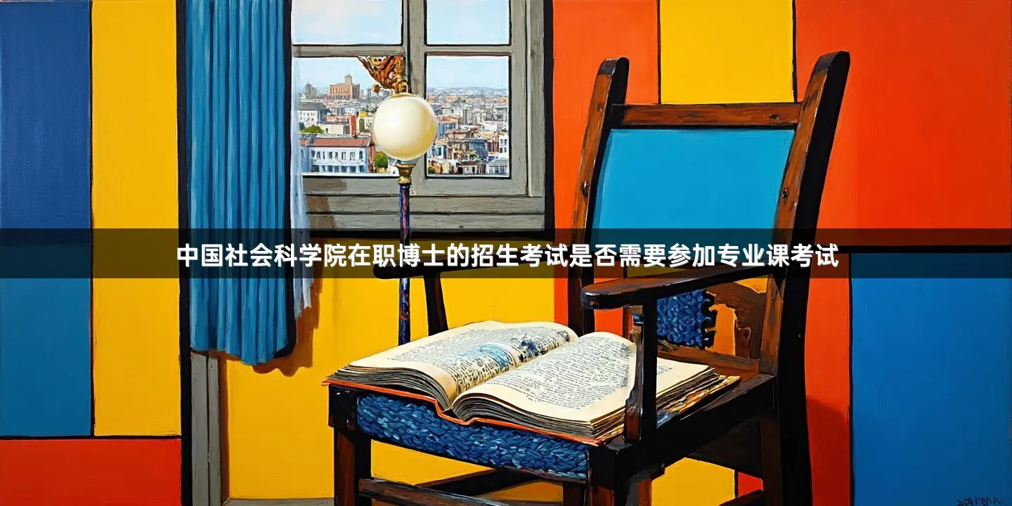 中国社会科学院在职博士的招生考试是否需要参加专业课考试