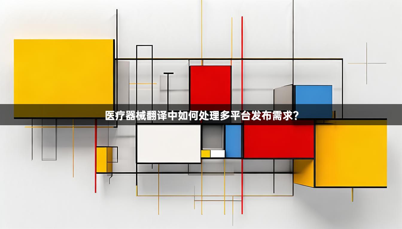 医疗器械翻译中如何处理多平台发布需求？