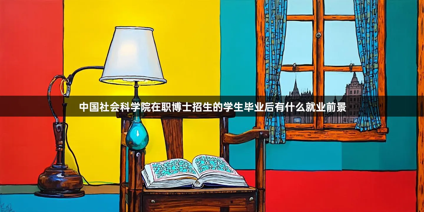 中国社会科学院在职博士招生的学生毕业后有什么就业前景
