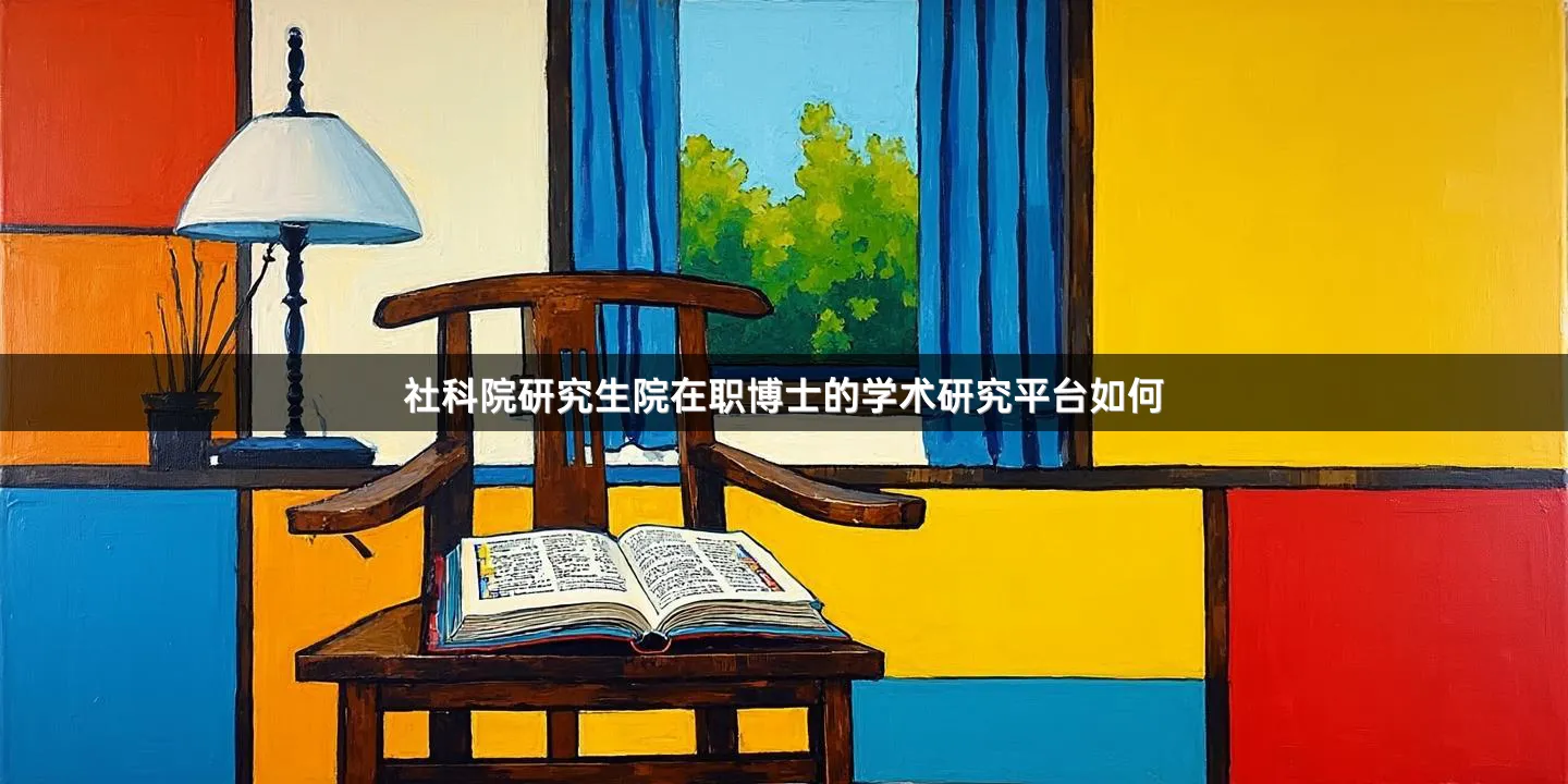 社科院研究生院在职博士的学术研究平台如何