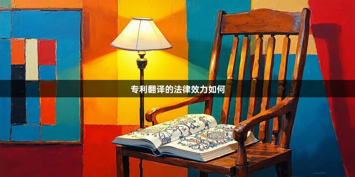 专利翻译的法律效力如何