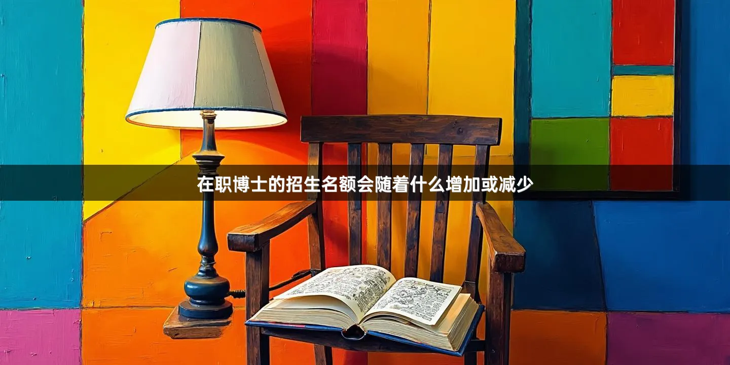 在职博士的招生名额会随着什么增加或减少