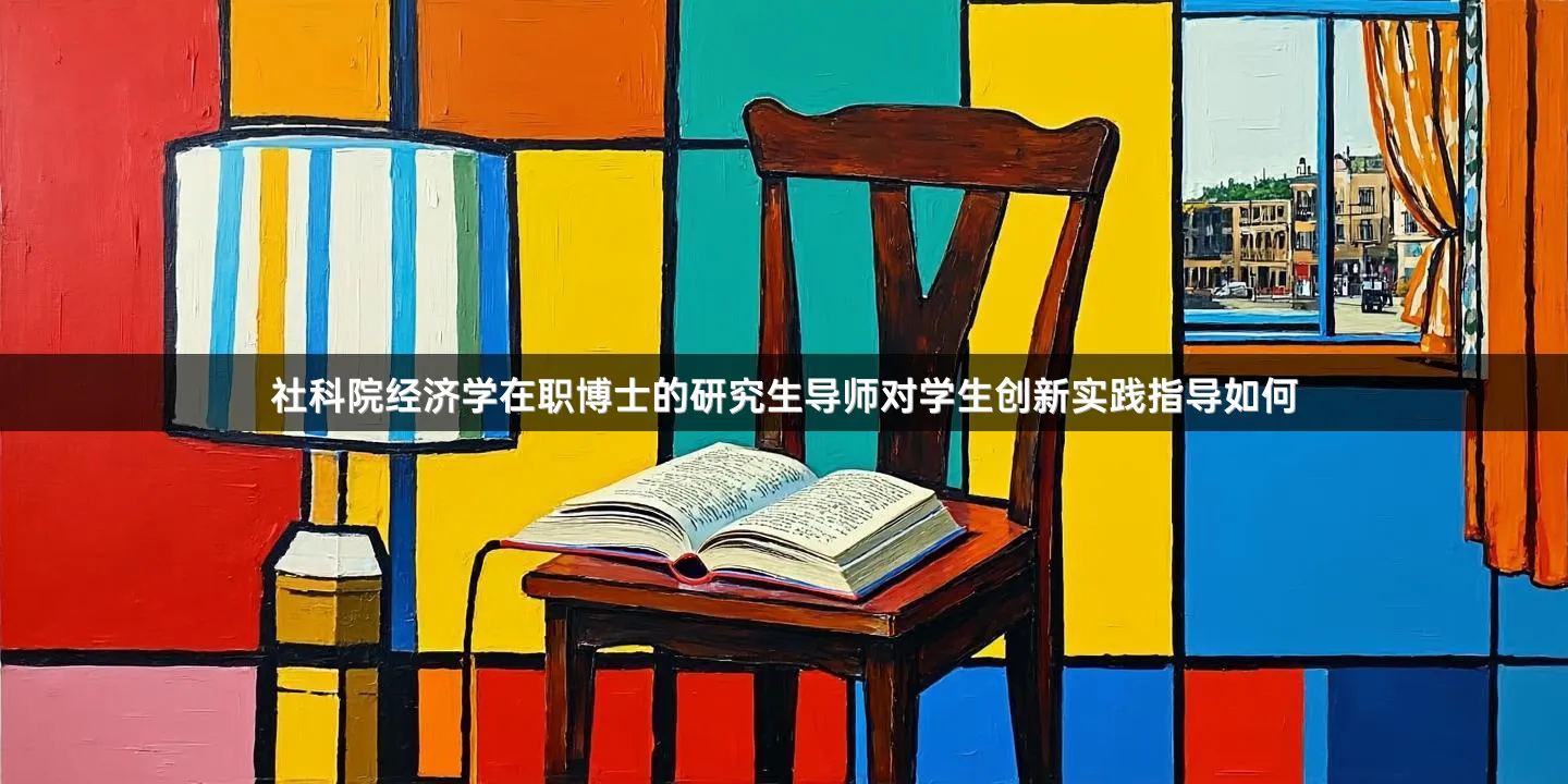 社科院经济学在职博士的研究生导师对学生创新实践指导如何