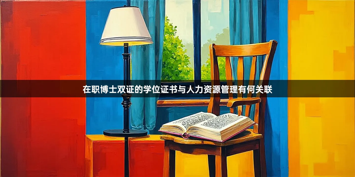 在职博士双证的学位证书与人力资源管理有何关联