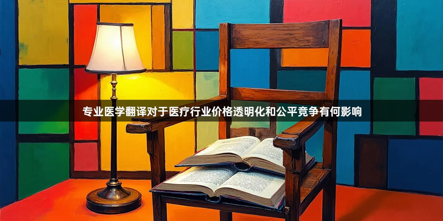 專業(yè)醫(yī)學翻譯對于醫(yī)療行業(yè)價格透明化和公平競爭有何影響