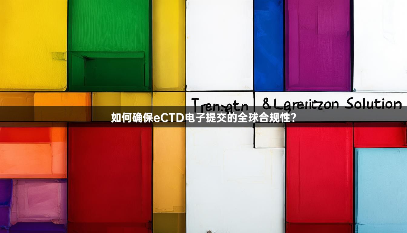 如何确保eCTD电子提交的全球合规性？