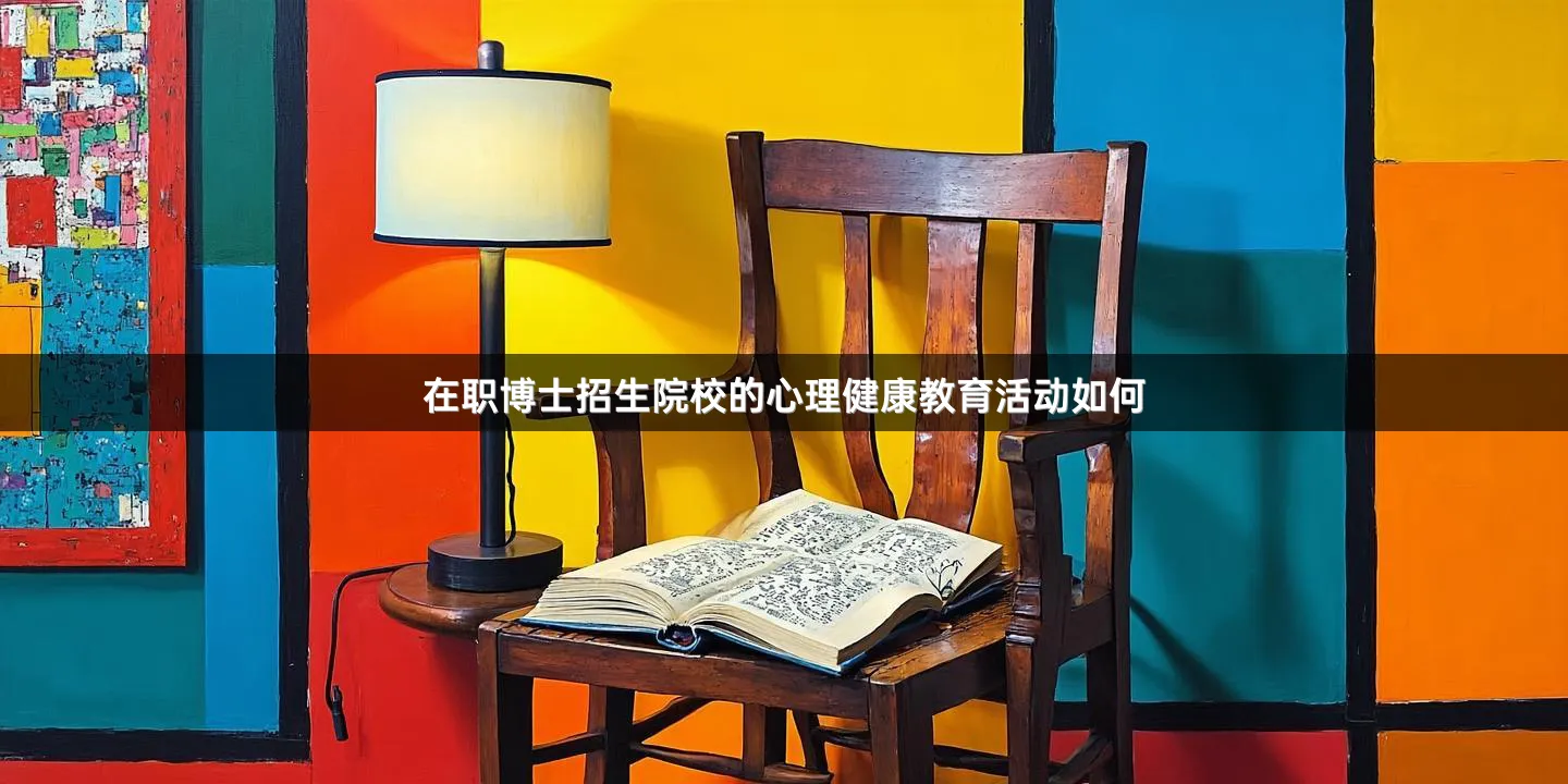 在职博士招生院校的心理健康教育活动如何