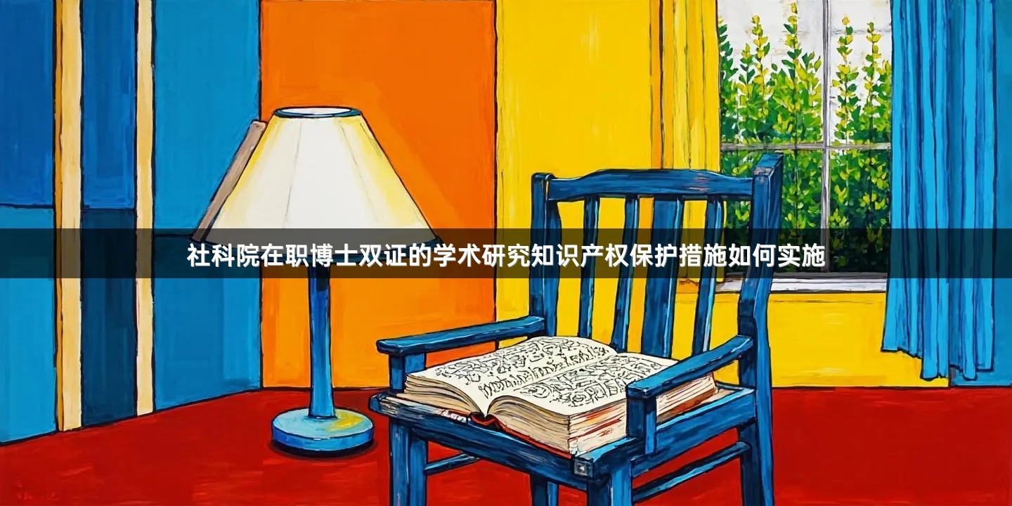 社科院在职博士双证的学术研究知识产权保护措施如何实施