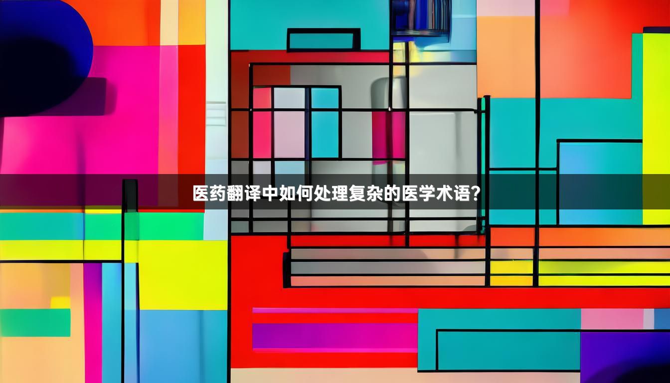 医药翻译中如何处理复杂的医学术语？