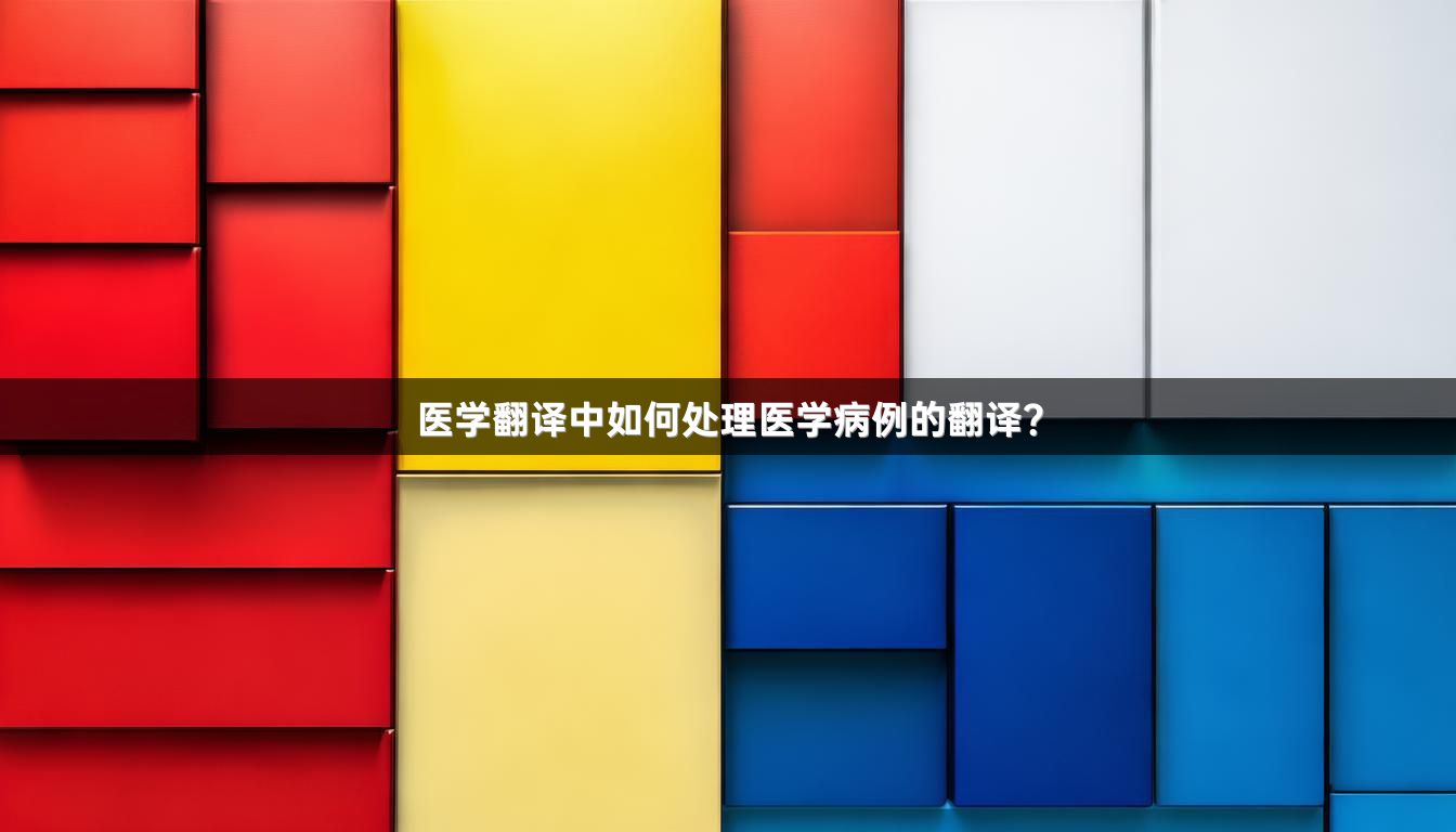 医学翻译中如何处理医学病例的翻译？