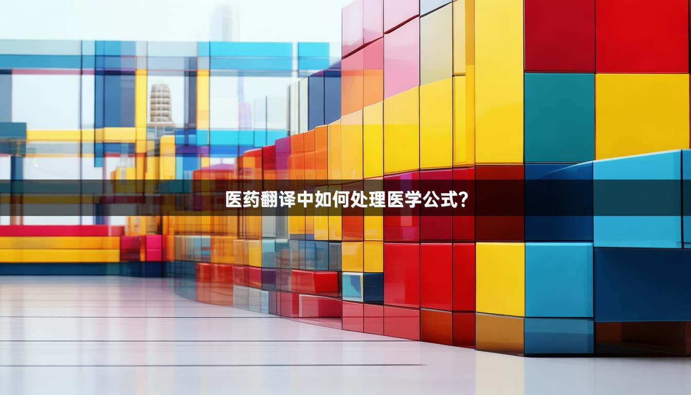 医药翻译中如何处理医学公式？