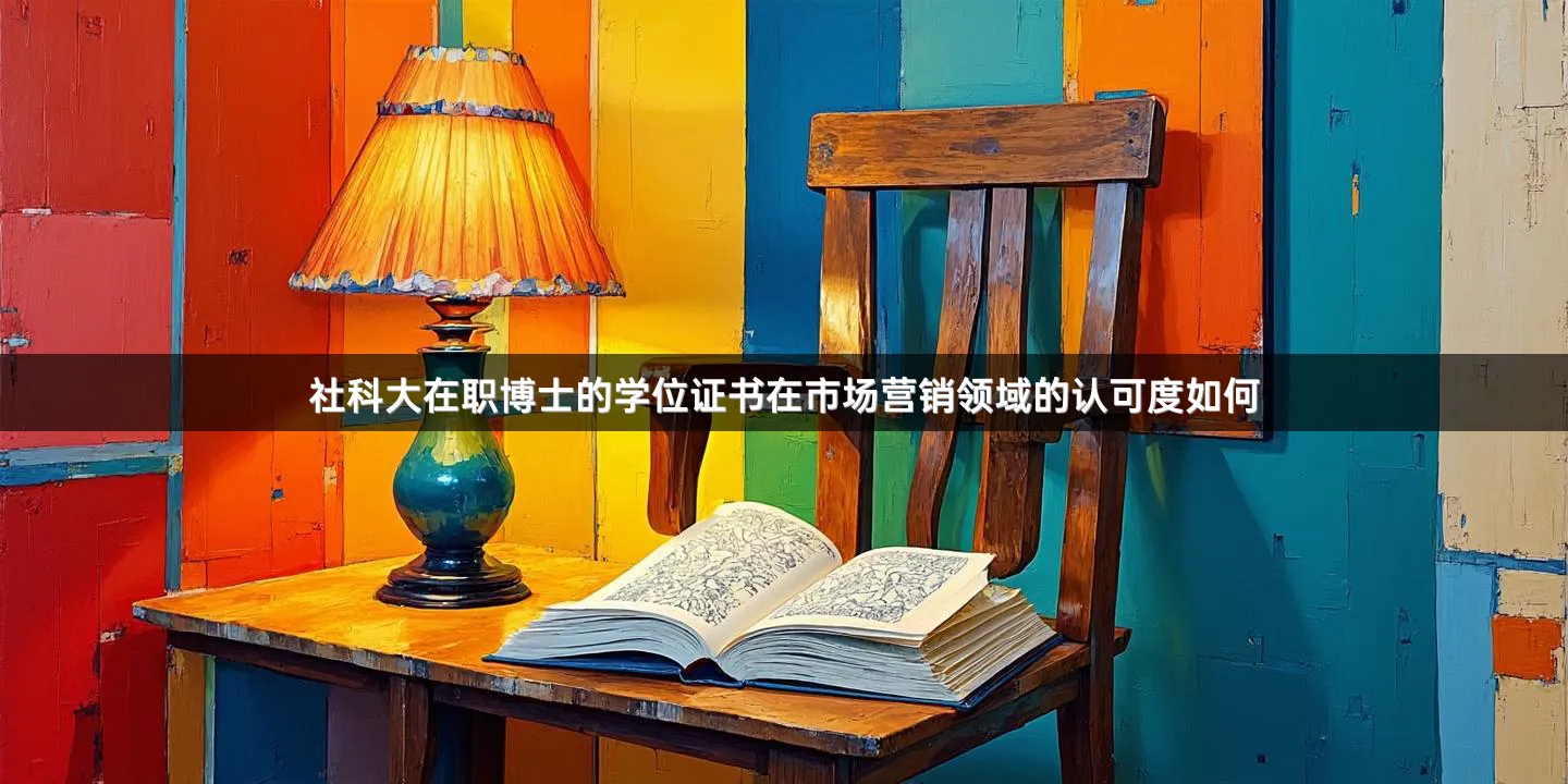 社科大在职博士的学位证书在市场营销领域的认可度如何