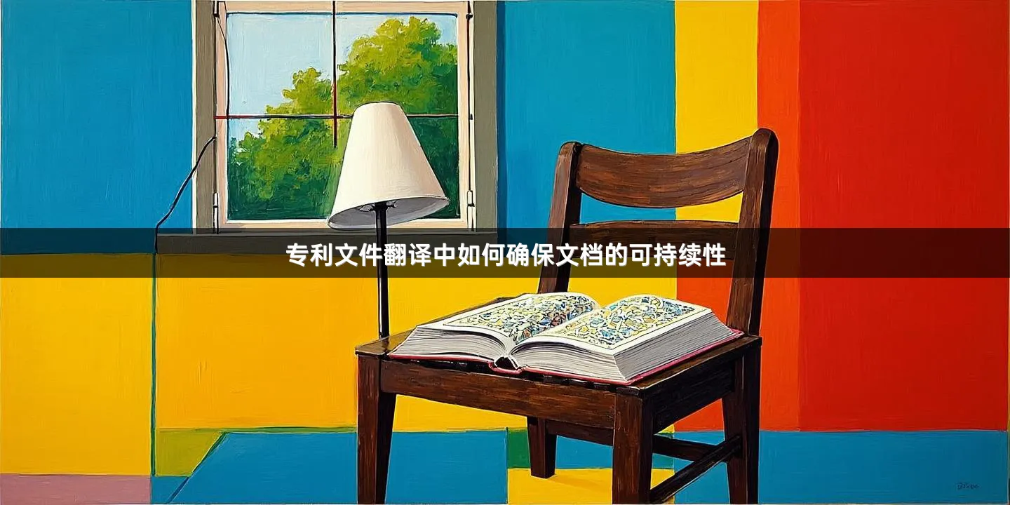 专利文件翻译中如何确保文档的可持续性