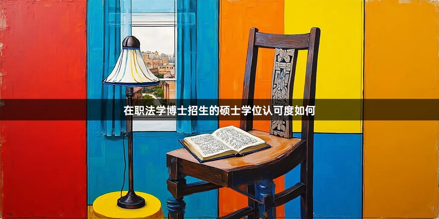 在职法学博士招生的硕士学位认可度如何