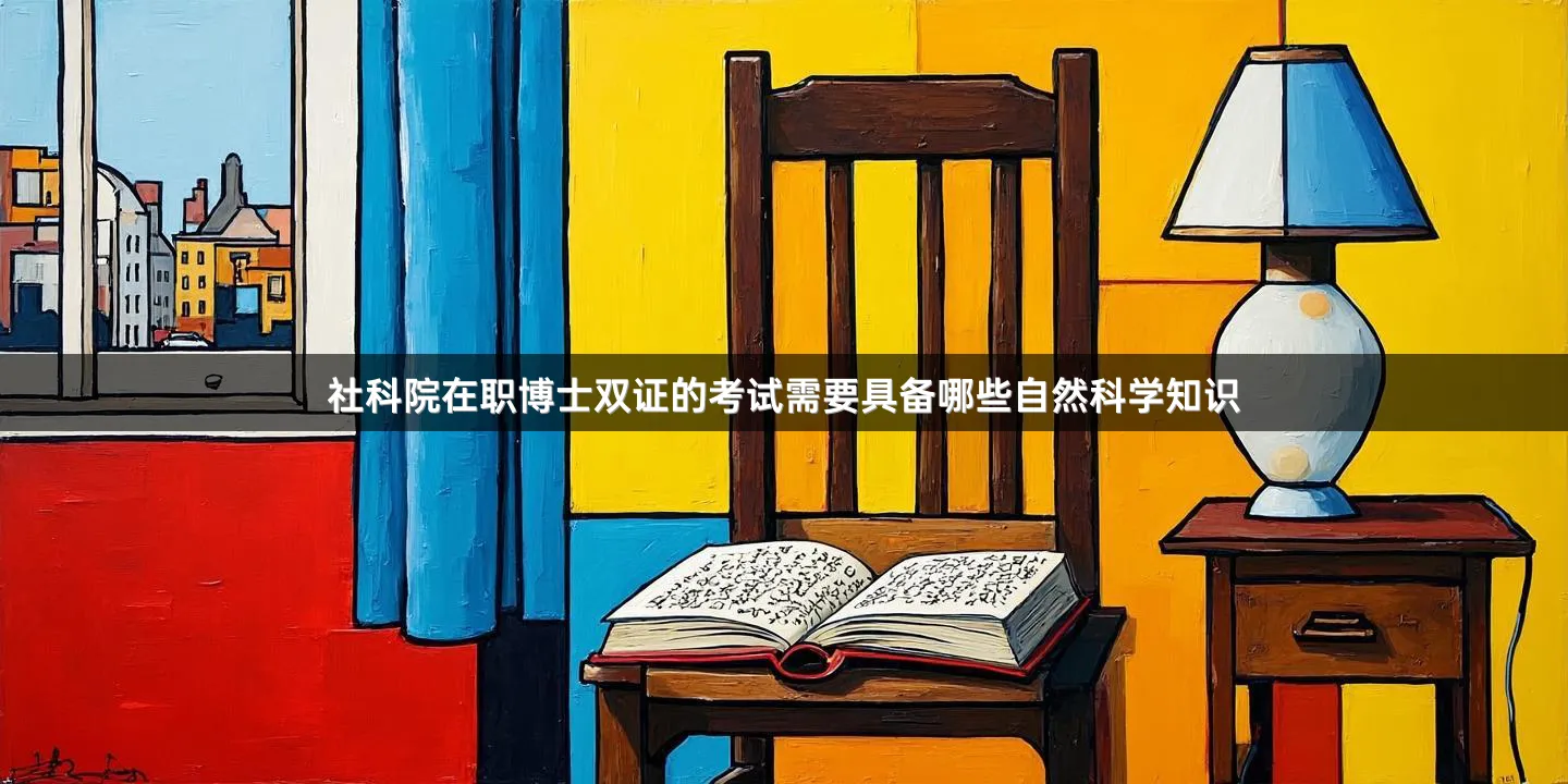 社科院在职博士双证的考试需要具备哪些自然科学知识