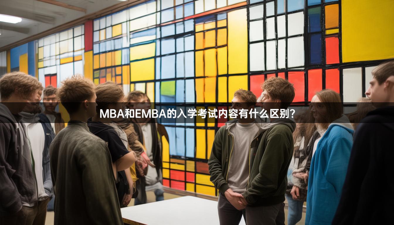 MBA和EMBA的入学考试内容有什么区别？