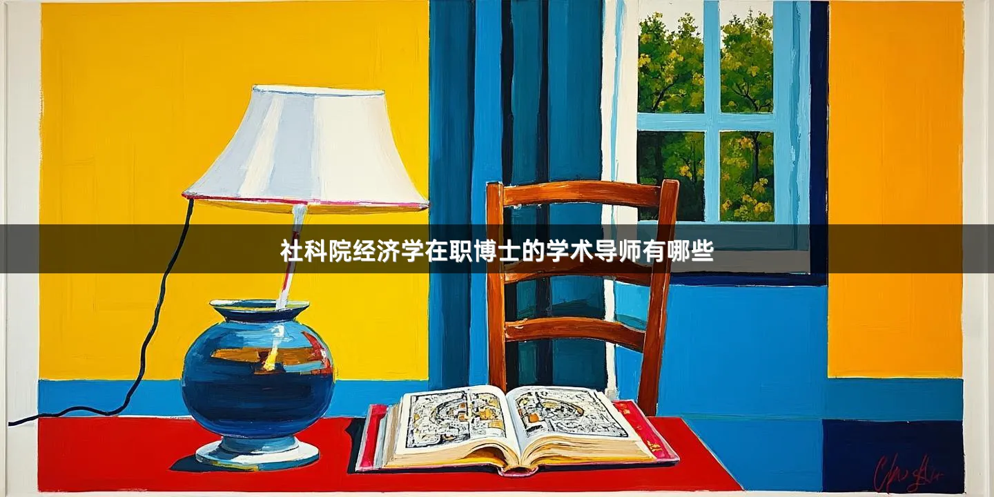社科院经济学在职博士的学术导师有哪些