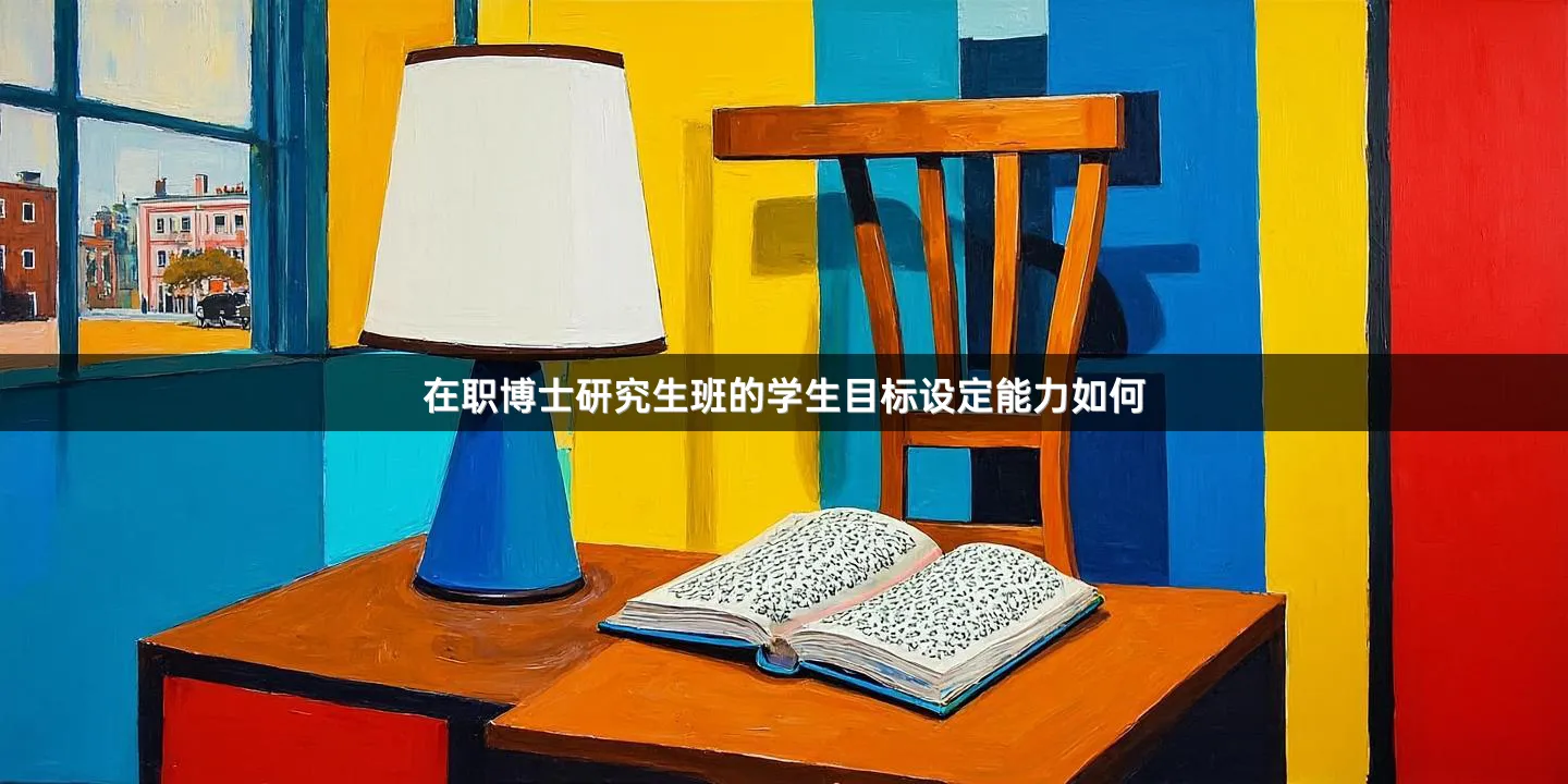 在职博士研究生班的学生目标设定能力如何