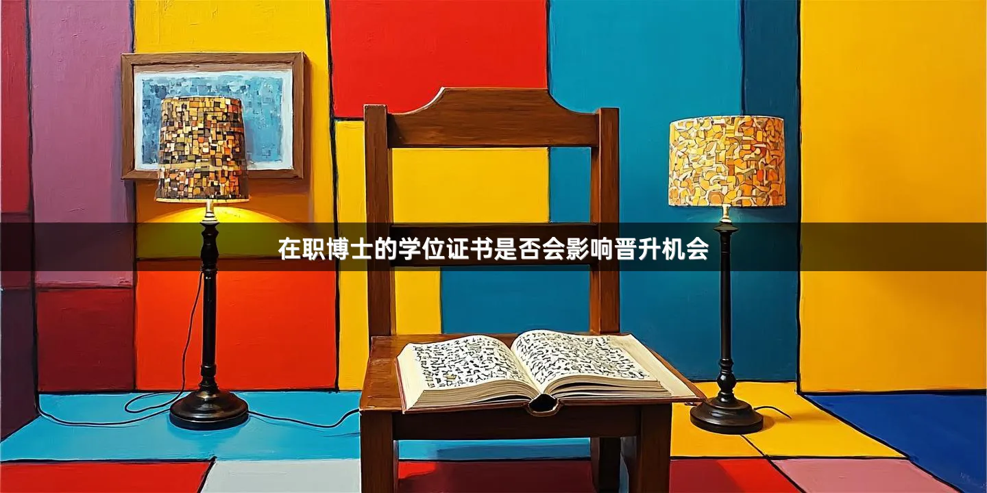 在职博士的学位证书是否会影响晋升机会