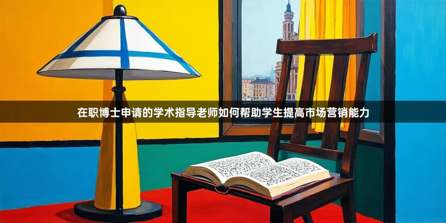 在职博士申请的学术指导老师如何帮助学生提高市场营销能力