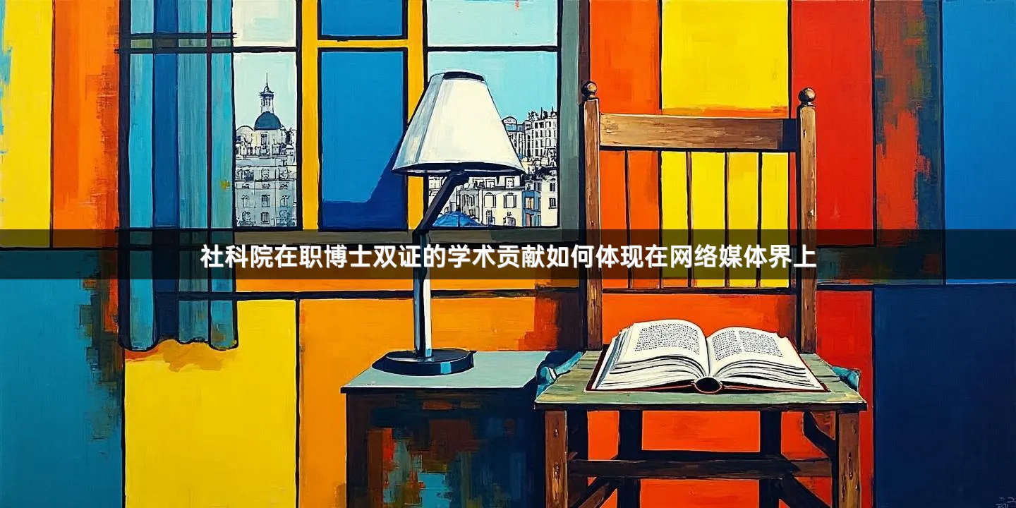社科院在职博士双证的学术贡献如何体现在网络媒体界上