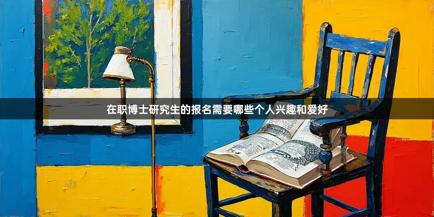 在职博士研究生的报名需要哪些个人兴趣和爱好