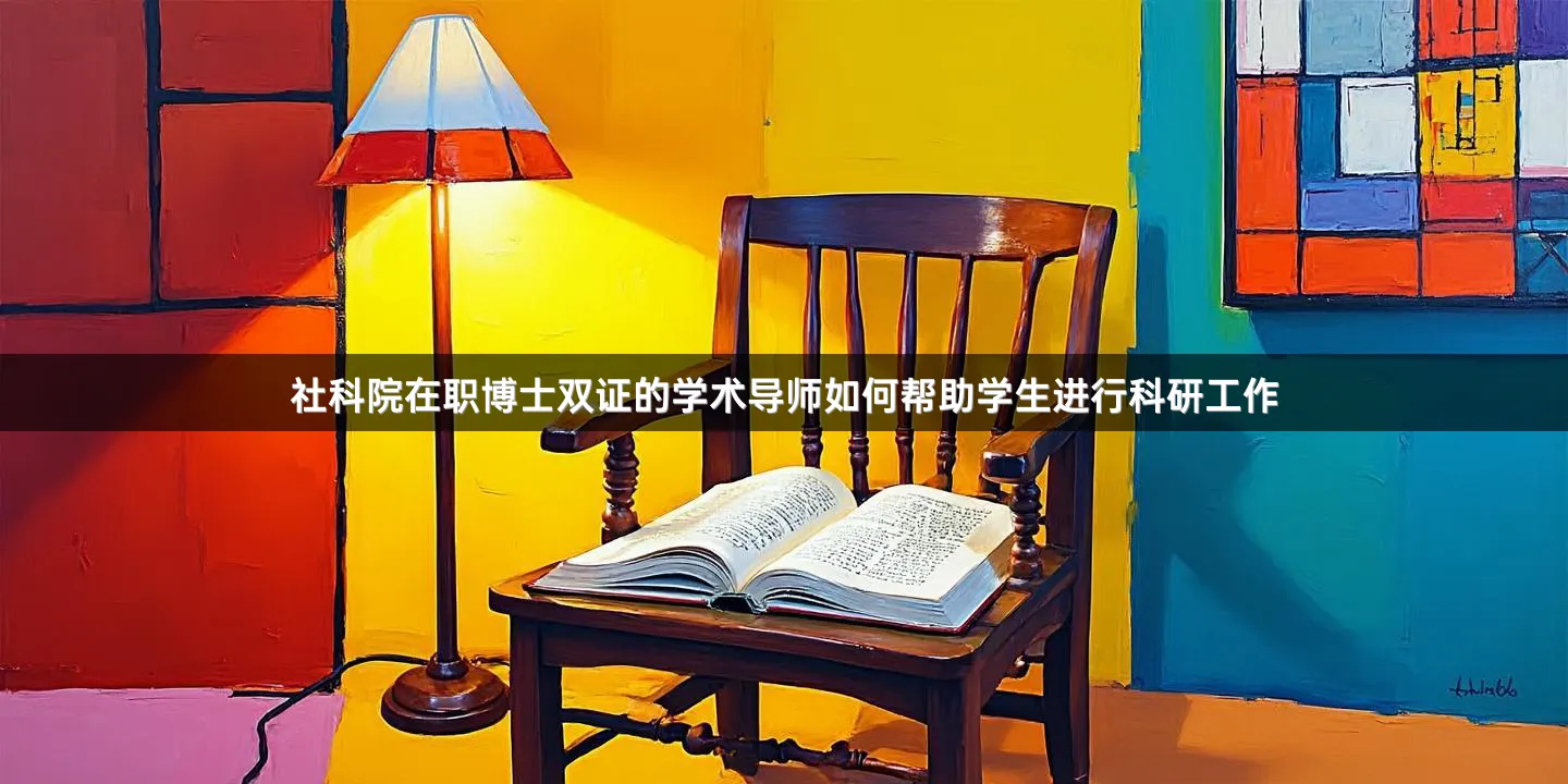 社科院在职博士双证的学术导师如何帮助学生进行科研工作