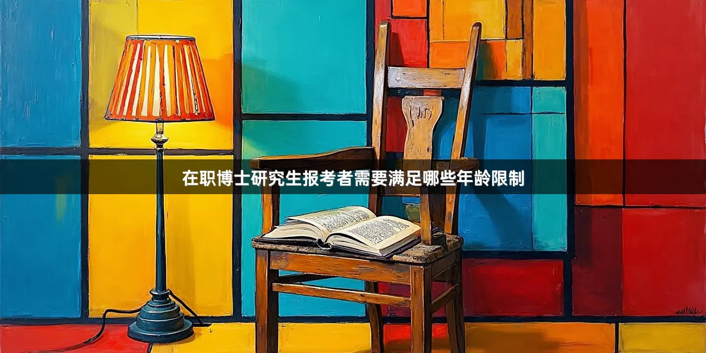 在职博士研究生报考者需要满足哪些年龄限制