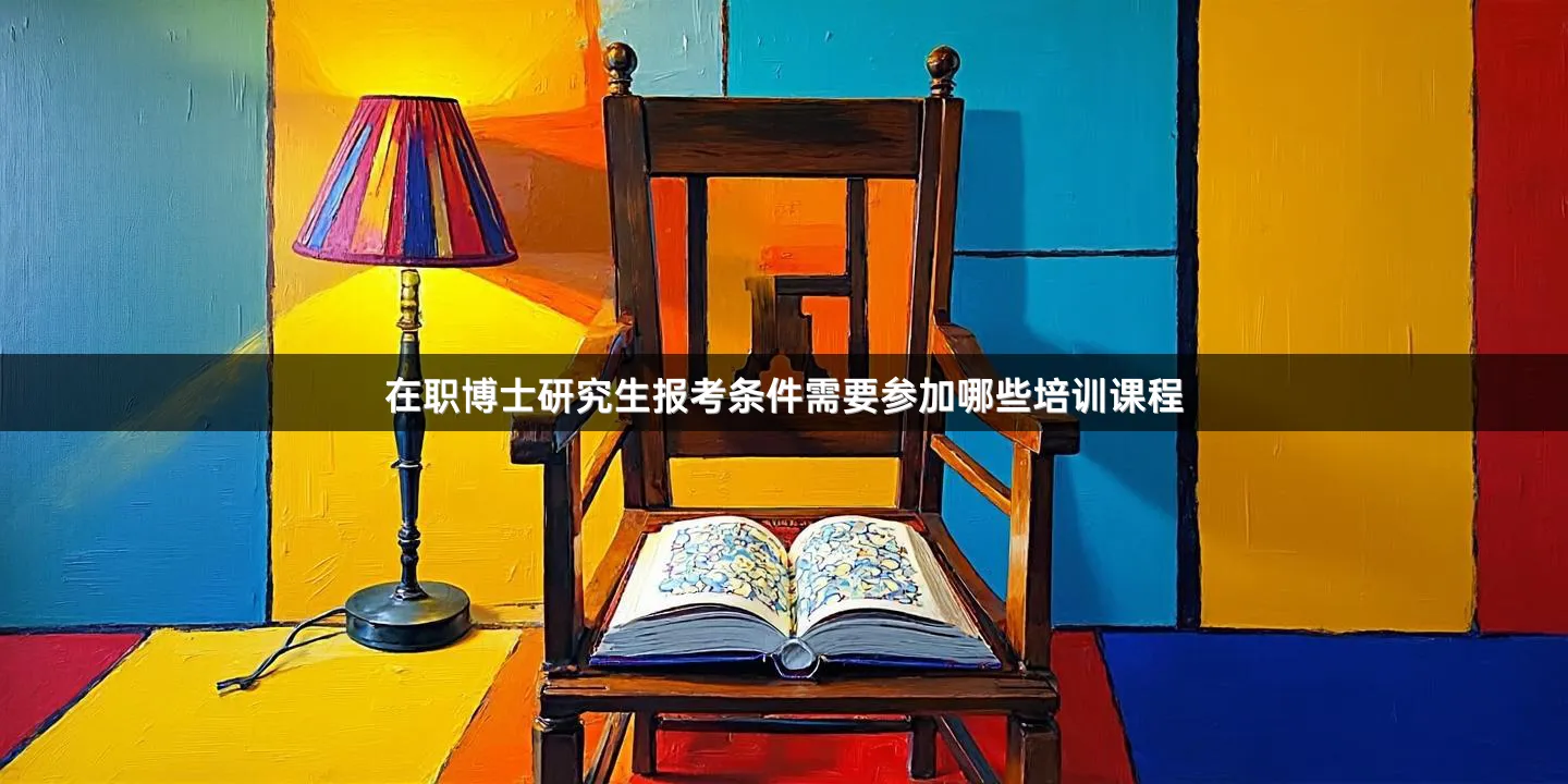 在职博士研究生报考条件需要参加哪些培训课程