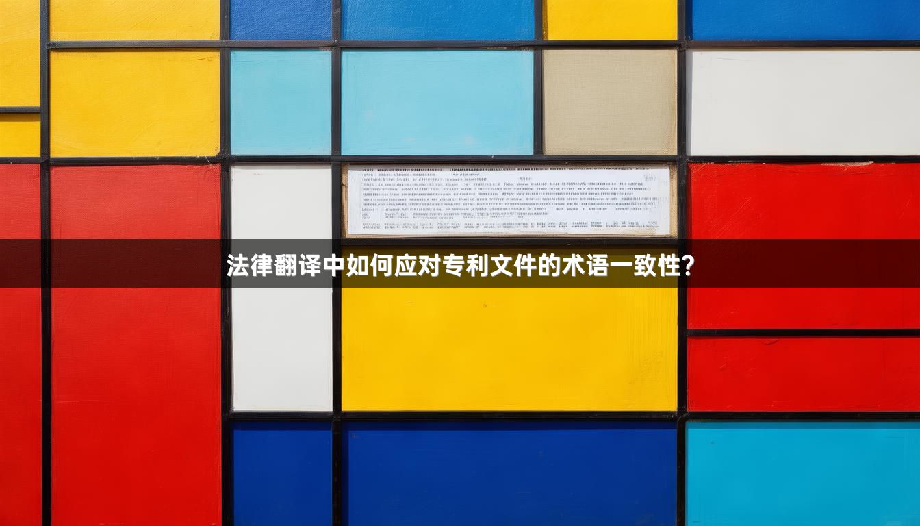 法律翻译中如何应对专利文件的术语一致性？