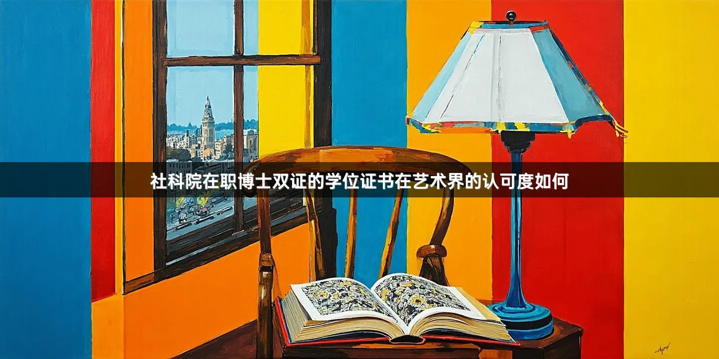 社科院在职博士双证的学位证书在艺术界的认可度如何