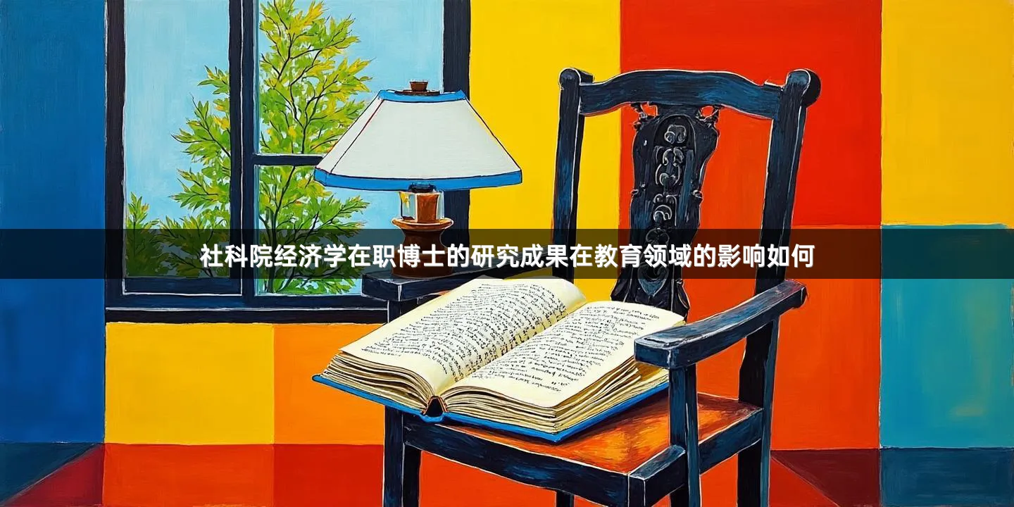 社科院经济学在职博士的研究成果在教育领域的影响如何