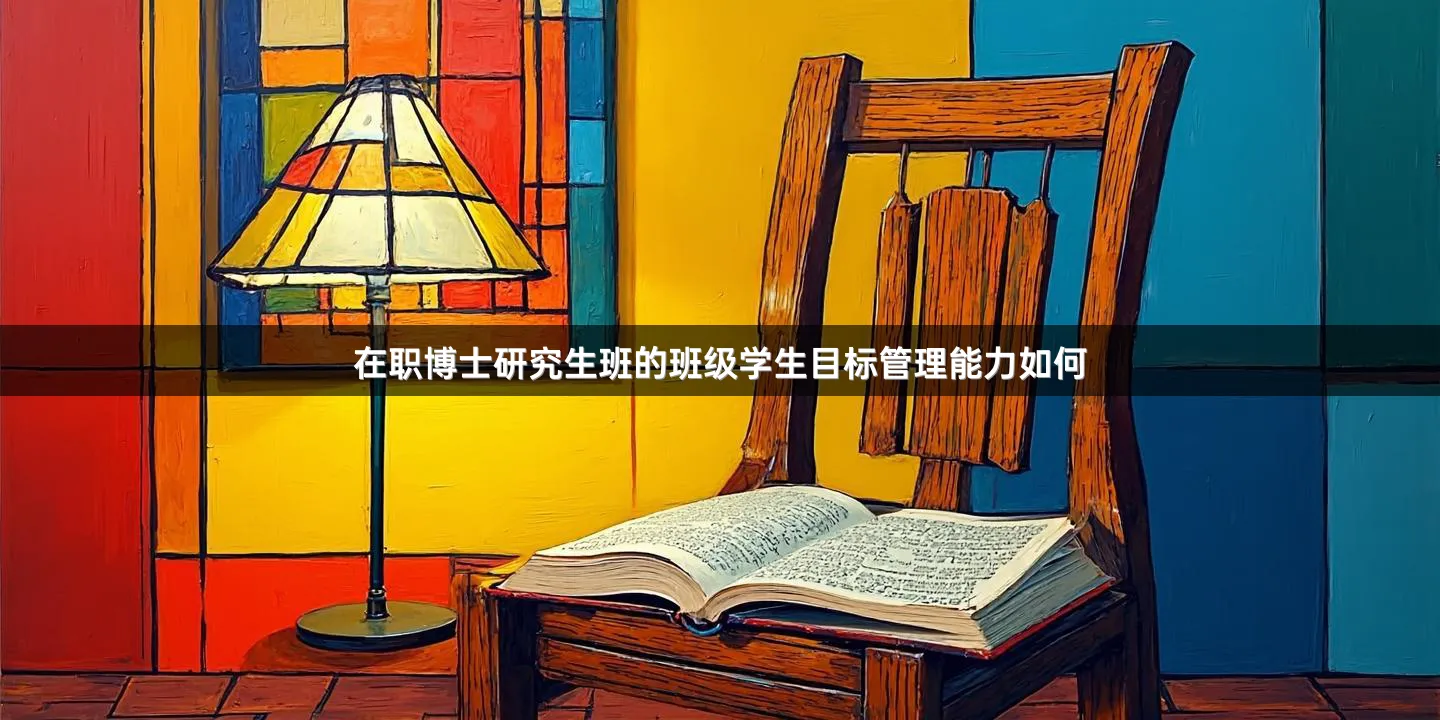 在职博士研究生班的班级学生目标管理能力如何